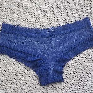 NWT, PINK VS Velvet & Mesh Cheeky Panties